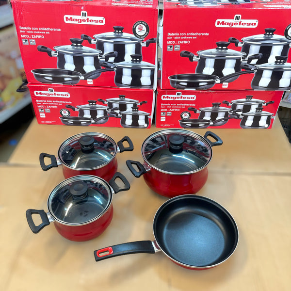 USA Lot Imported Megafesa 7 Pcs Non-stick Cookware Set