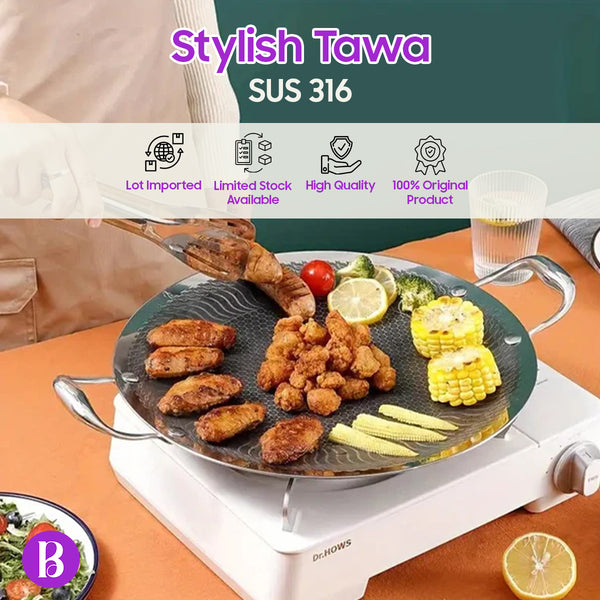 Lot Imported Stylish Tawa - SUS 316