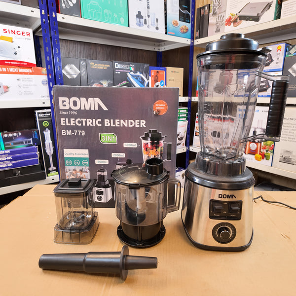 German Lot Imported Boma 3-in-1 3L Blender BM-779